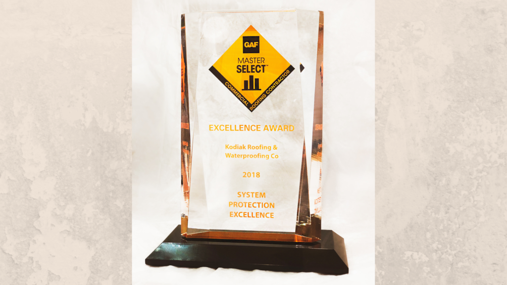 GAF Master Select - Excellence Award