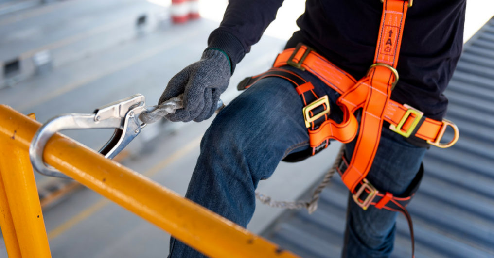 Roofing fall prevention