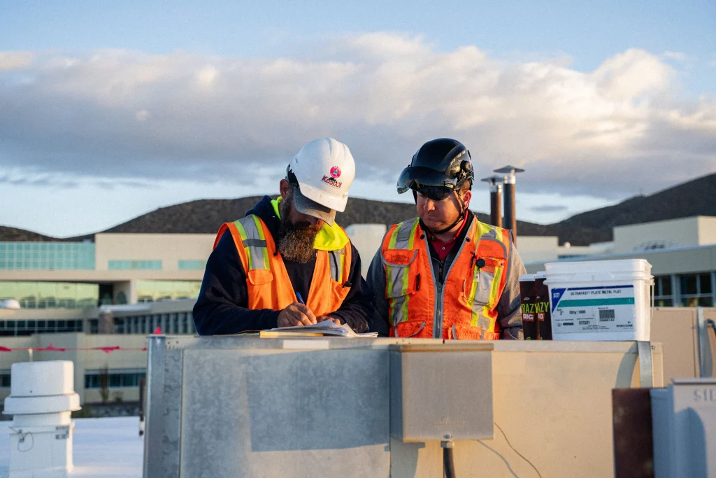 Kodiak workers on Carson Tahoe Project