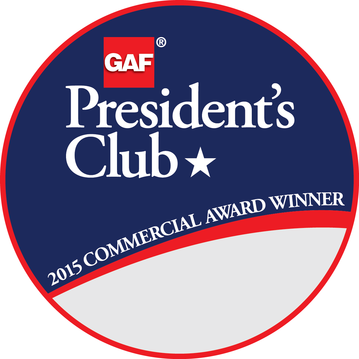 Kodiak Roofing & Waterproofing Receives GAF’s Prestigious 2015 President’s Club Award