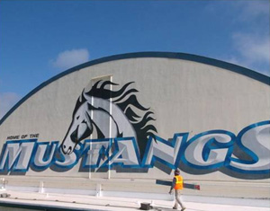 King City High School Mustangs New Gymnasium